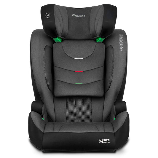 Nukido Louis automobilinė kėdutė juodai pilka 15-36 kg su ISOFIX tvirtinimu