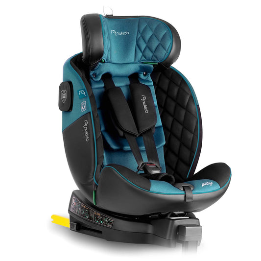 Nukido Prestige Line automobilinė kėdutė 0-36 kg su ISOFIX sistema juodai mėlynos spalvos