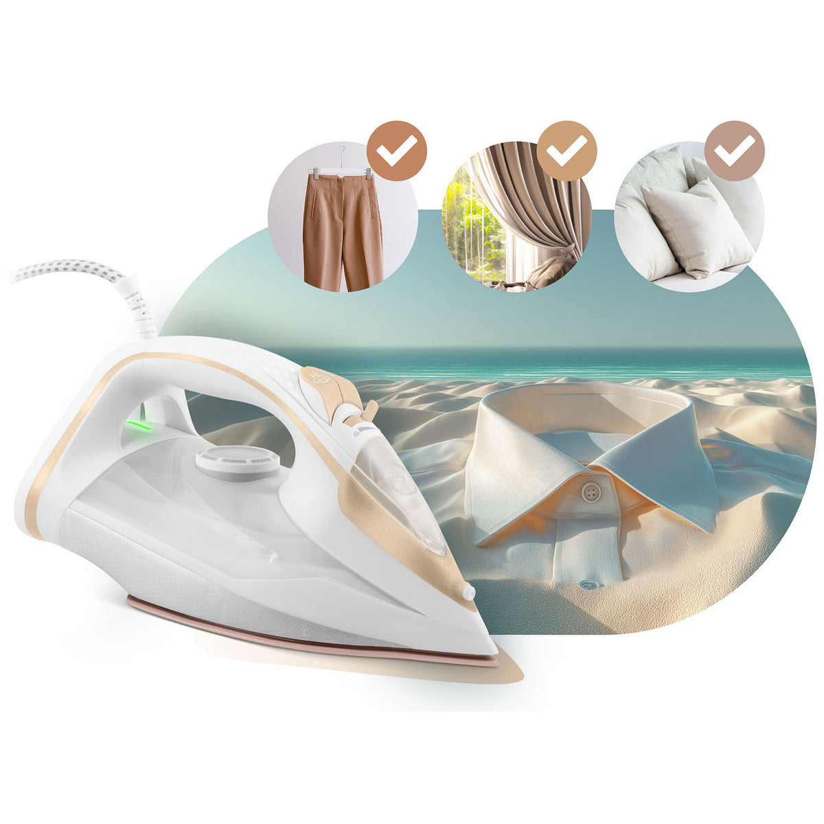 Garinis lygintuvas Berdsen, 3000 W