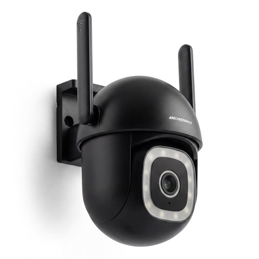 Lauko pasukama IP kamera Berdsen, 5 MP, Wi-Fi, IP65
