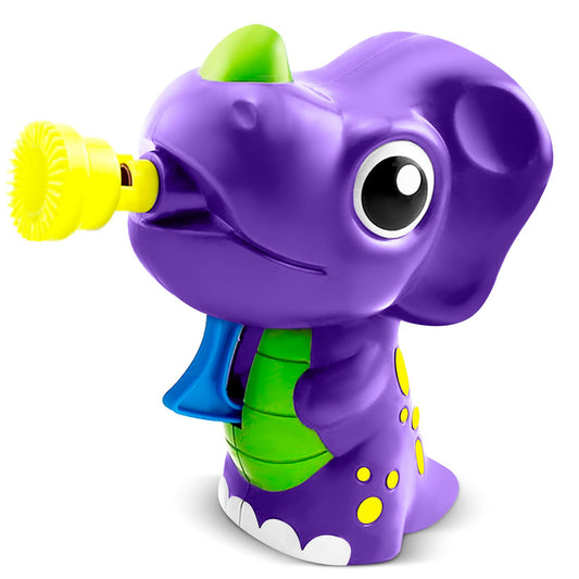 Triceratops burbulų mašina vaikams Ricokids be baterijų dinozauro formos žaislas burbulų pūtimo mašina