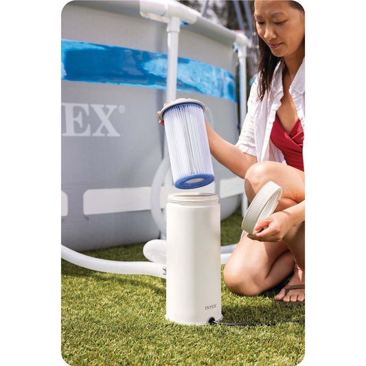 Baseino filtravimo siurblys 3785 l/h sodo baseinams su H tipo filtru ir Hydro Aeration technologija