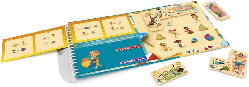 Magnetinis galvosūkis vaikams Puzzle Beach loginio mąstymo lavinimui nuo 6 metų