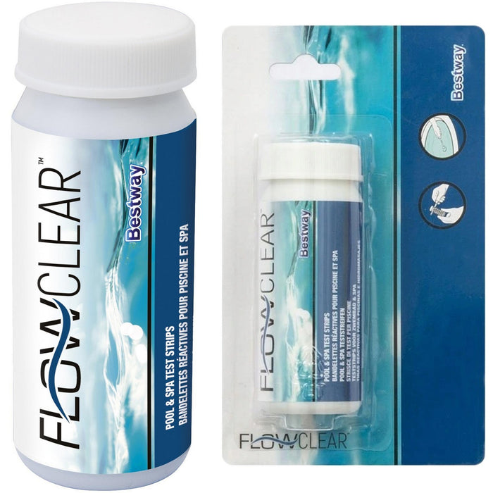 3 in 1 vandens testeris baseinui pH chloro ir šarmingumo tikrinimui Bestway