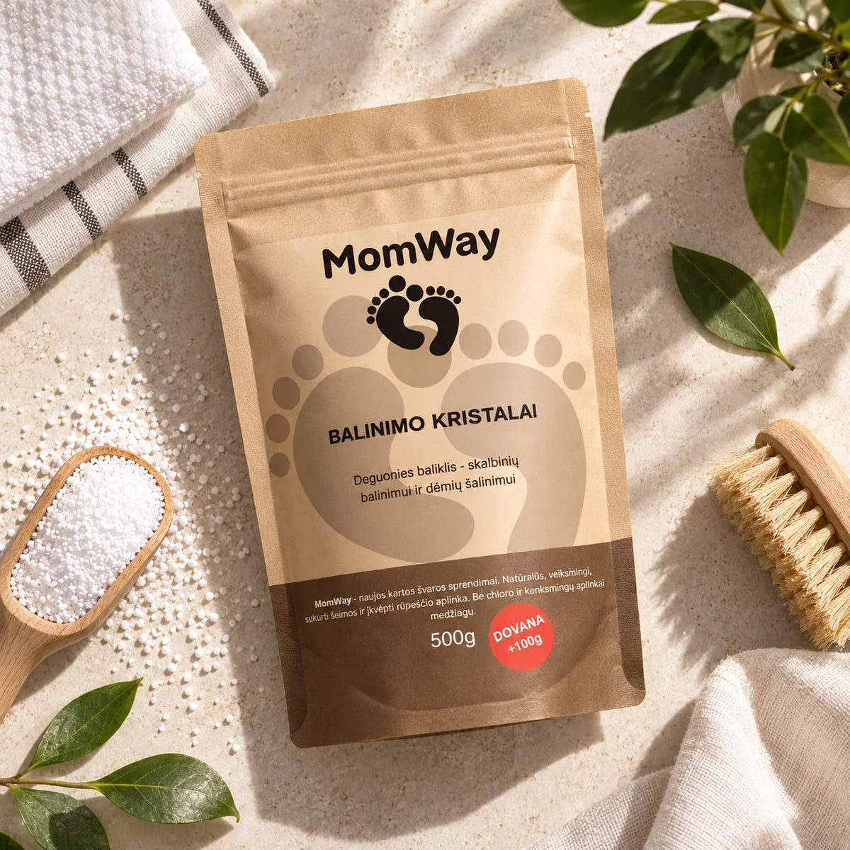 MomWay balinimo kristalai - deguonies baliklis