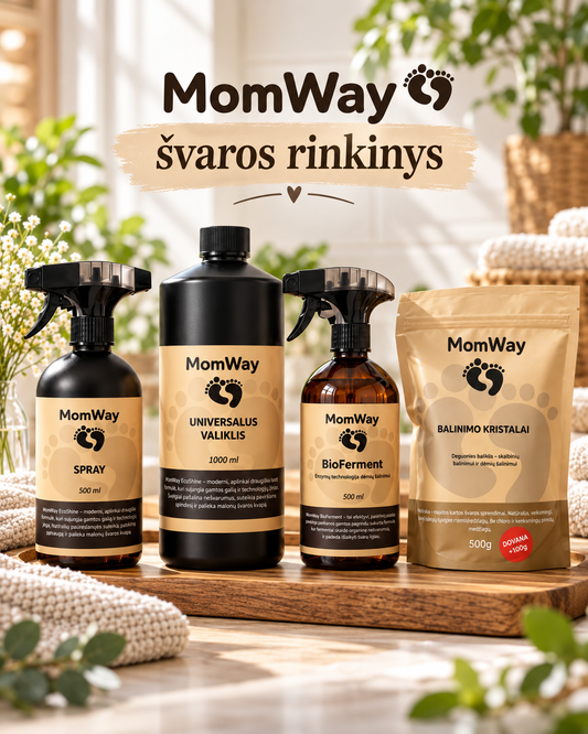 MomWay Švaros Rinkinys – kai švara tampa maloniu įpročiu