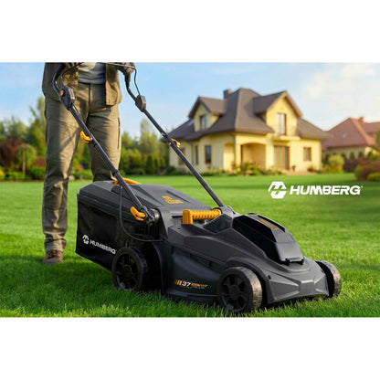 Akumuliatorinė vejapjovė Humberg, 1000 W, 37 cm