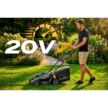 Akumuliatorinė vejapjovė Humberg, 500 W, 33 cm
