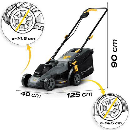 Akumuliatorinė vejapjovė Humberg, 500 W, 33 cm