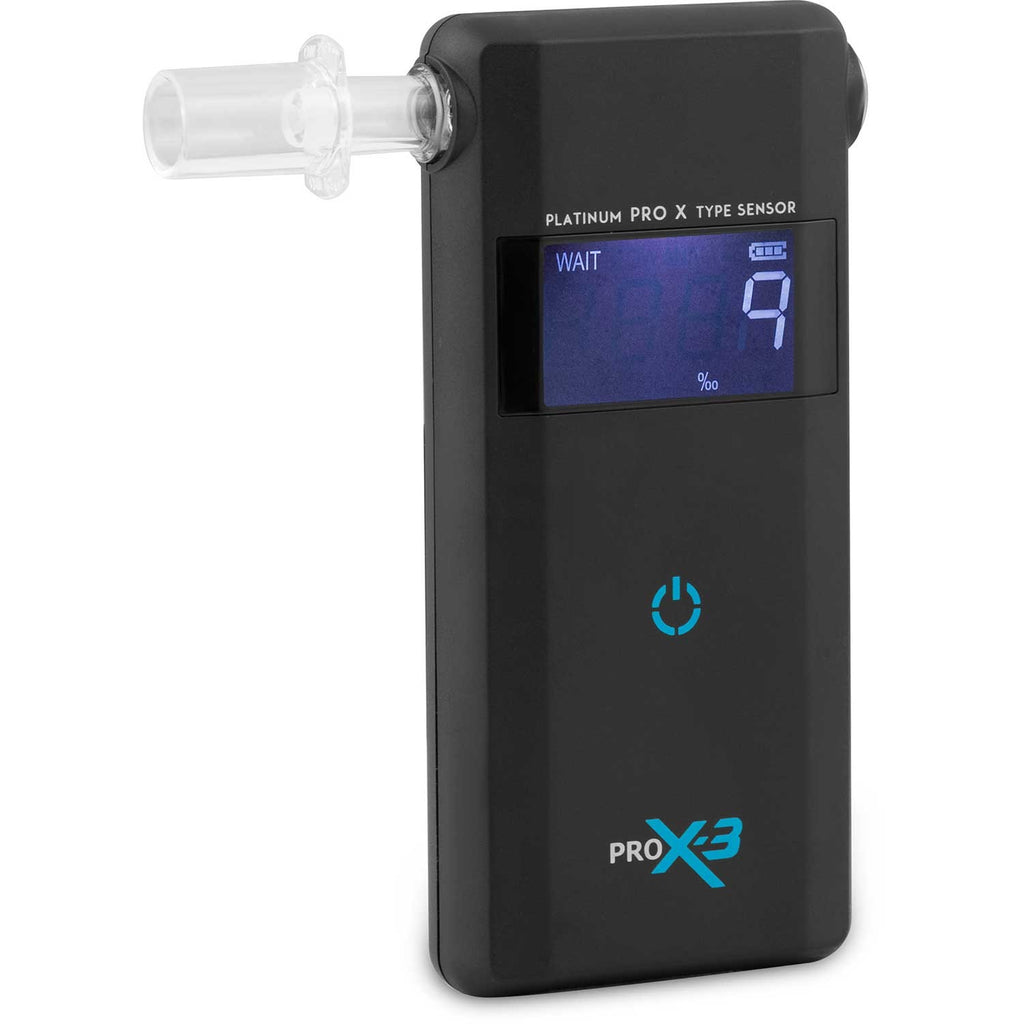 Alkomat elektrochemiczny AlcoForce PRO X-3: tiksliam alkoholio kiekiui matuoti ir saugumui užtikrinti.