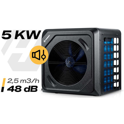 Baseino ir SPA šilumos siurblys Humberg, 5 kW