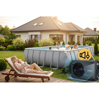 Baseino ir SPA šilumos siurblys Humberg, 10 kW