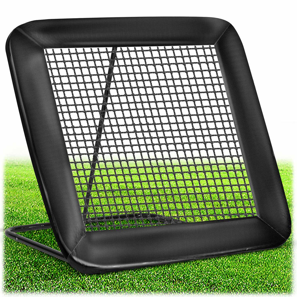 Rebounder treniruočių vartai futbolui 122x120 cm vaikams ir suaugusiems kiemo treniruotėms