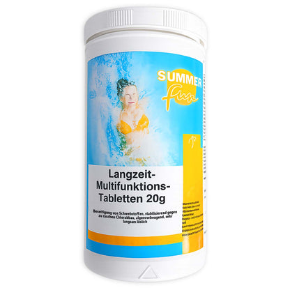 Daugiafunkcės chloro tabletės baseinui, 20 g, 1 kg