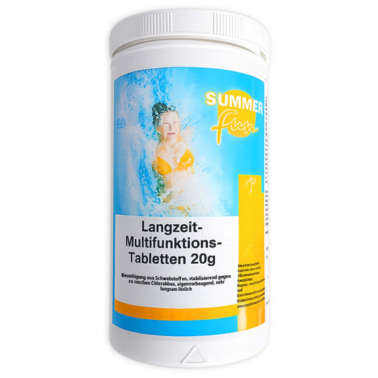 Daugiafunkcės chloro tabletės baseinui, 20 g, 1 kg