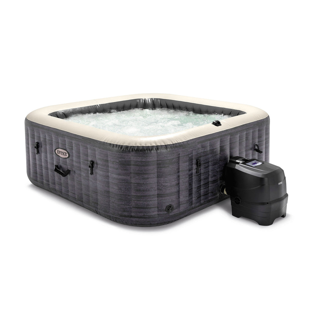 Pripučiamas SPA baseinas Intex 28452NP su hidromasažu 6 asmenims ir LED apšvietimu kiemui ar terasai