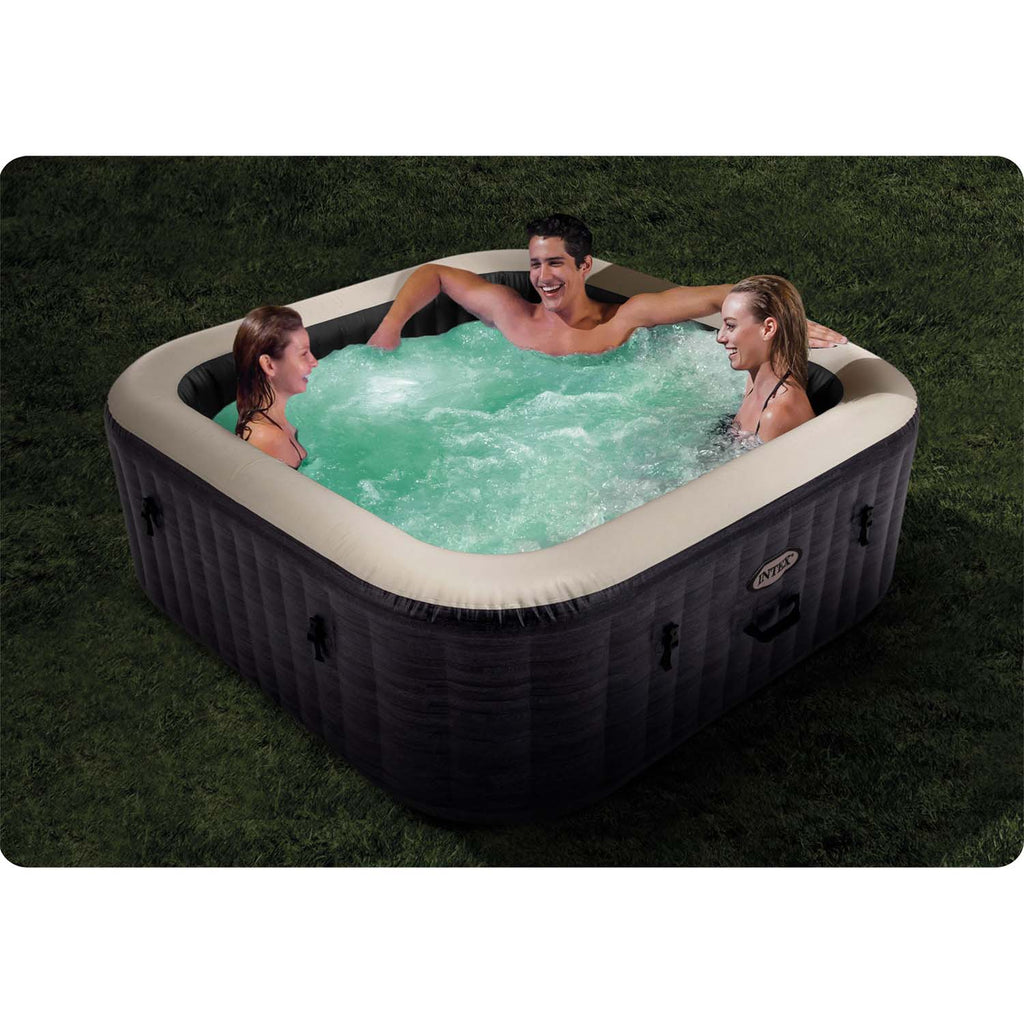 Pripučiamas hidromasažinis SPA baseinas Intex 28452NP 6 asmenims su LED apšvietimu ir mobiliuoju valdymu