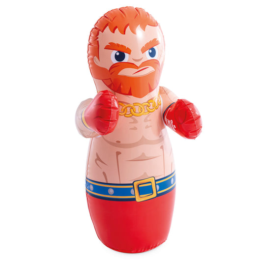 Pripučiamas pastatomas bokso žaislas Intex, 94 cm