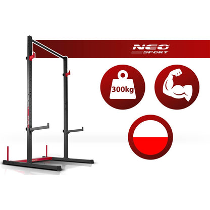 Stacionarus prisitraukimų skersinis ir štangos stovas Neo-Sport Apex Frame