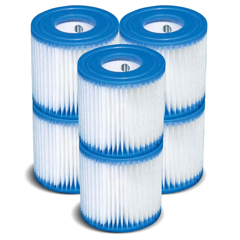 H tipo baseino siurblio filtrai INTEX 29007 6 vnt baseino vandens valymo rinkinys