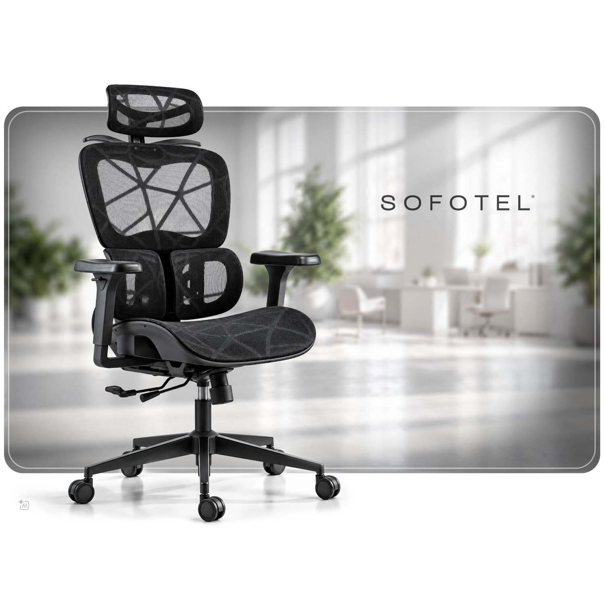 Ergonominė biuro kėdė Sofotel Altis
