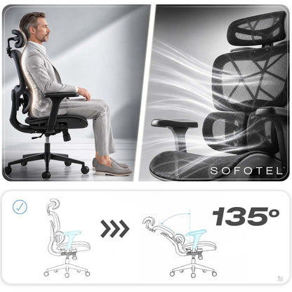 Ergonominė biuro kėdė Sofotel Altis
