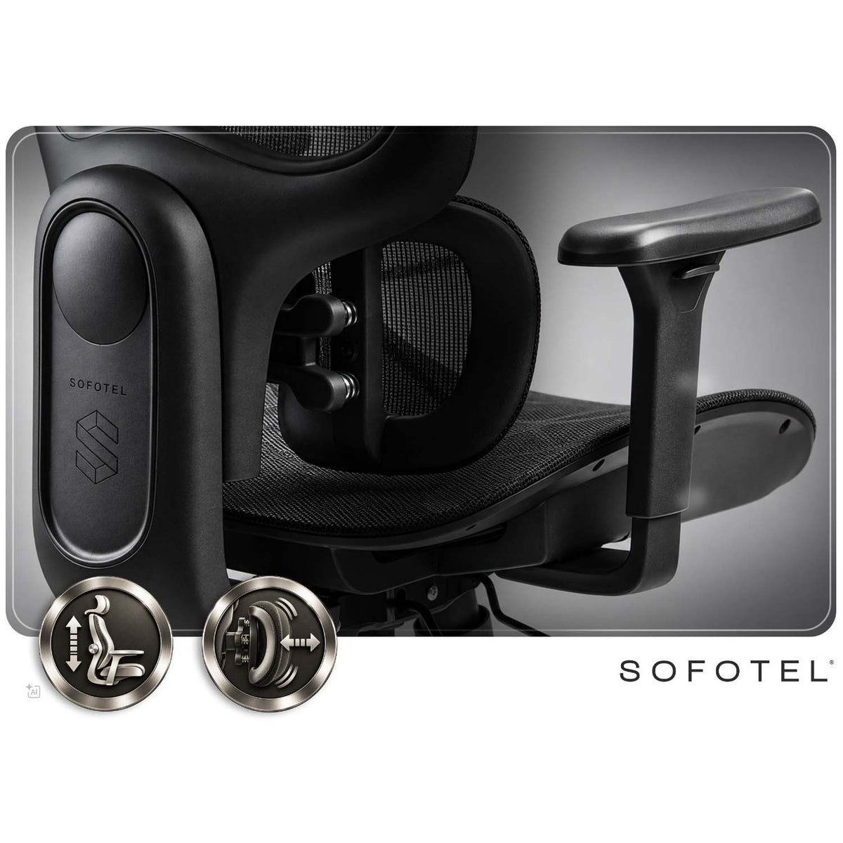 Ergonominė biuro kėdė Sofotel Altis