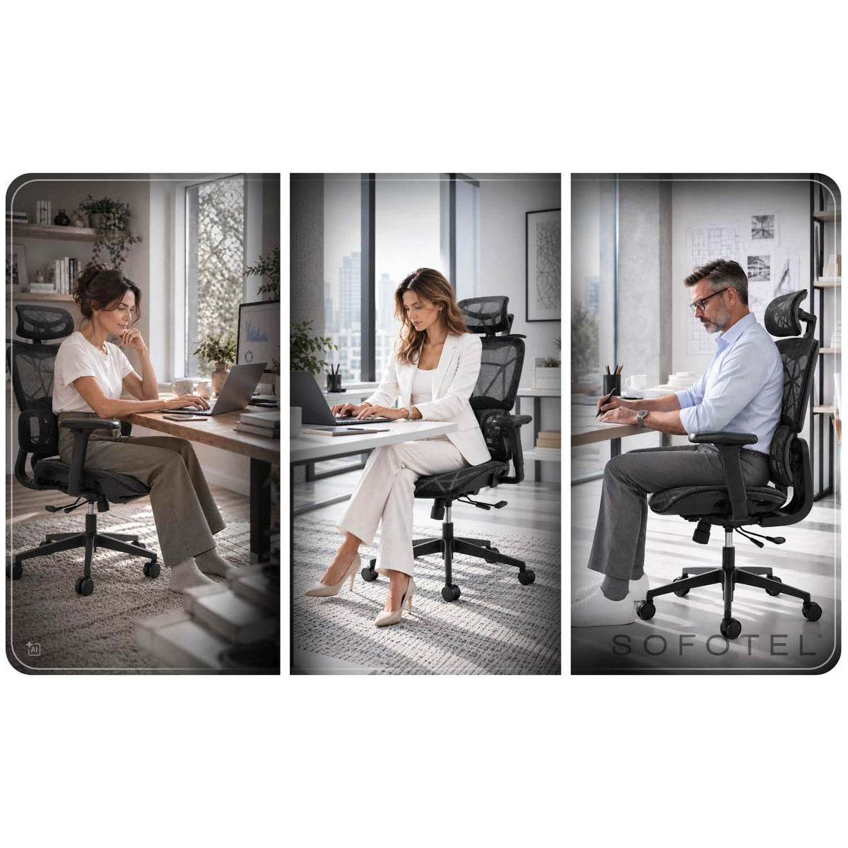 Ergonominė biuro kėdė Sofotel Altis