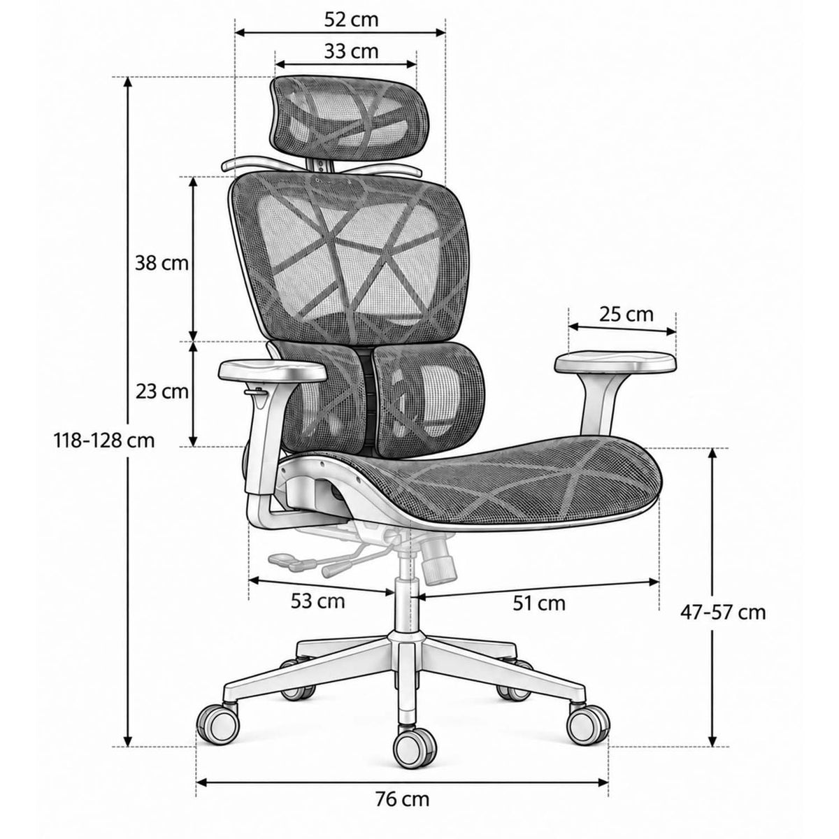Ergonominė biuro kėdė Sofotel Altis