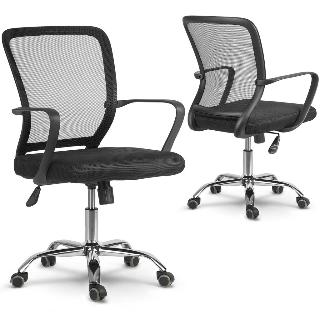 Juoda ergonomiška biuro kėdė Sofotel Diran su kvėpuojančiu atlošu ir TILT mechanizmu