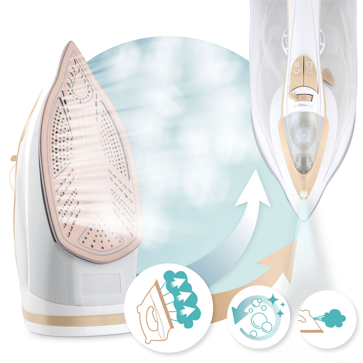 Garinis lygintuvas Berdsen, 3000 W