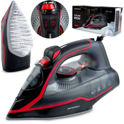 Garinis lygintuvas Berdsen, 2600 W, keraminis padas