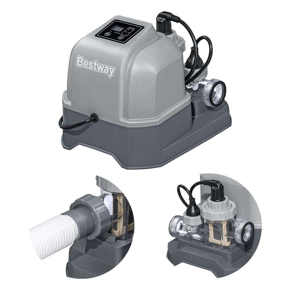 Chloro generatorius baseinui Bestway 58678 6g/h druskos elektrolizė be chemikalų