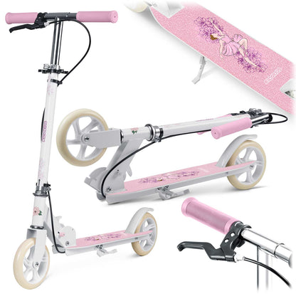 Kodi balerina paspirtukas vaikams su 145 mm guminiais ratais ir ABEC-7 guoliais nuo 3 iki 8 metų
