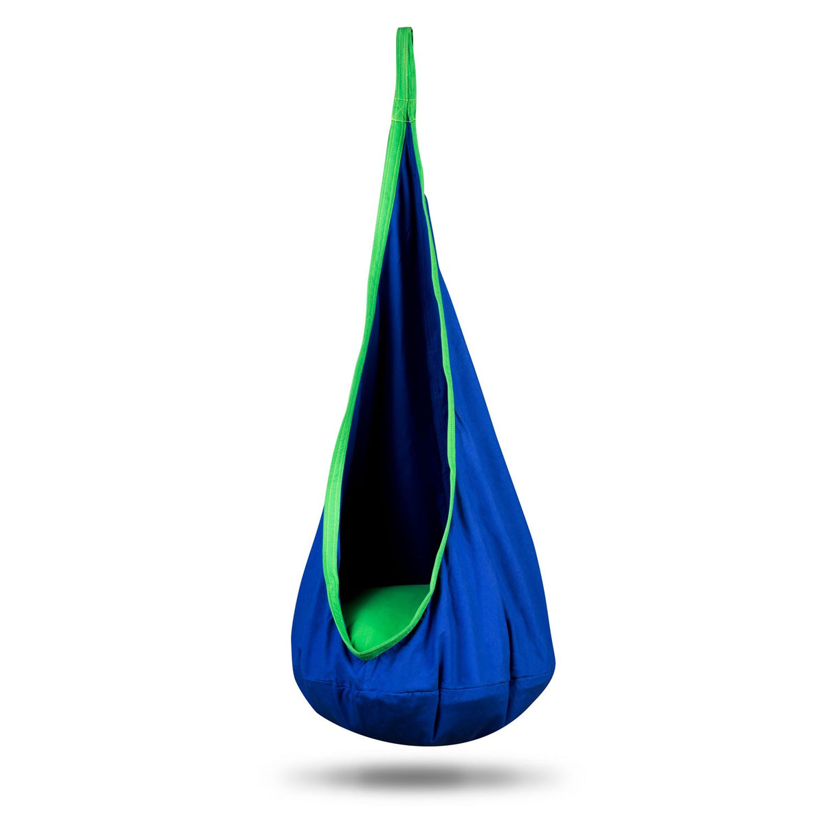 Vaikiška pakabinama kokoninė sūpynė Neo-Sport mėlynos spalvos vaikų kambariui terasai ar sodui