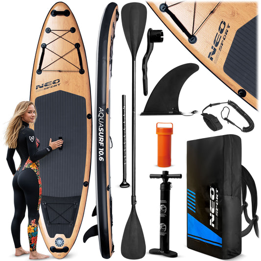 Irklentė Neo-Sport Aquasurf, 320 × 84 × 15 cm