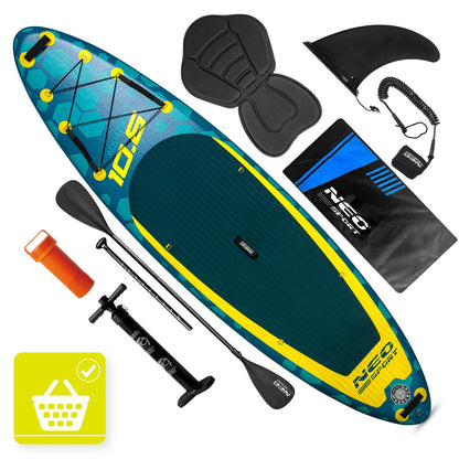 Irklentė Neo-Sport Aquasurf, 320 × 84 × 15 cm