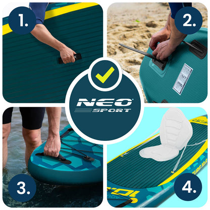 Irklentė Neo-Sport Aquasurf, 320 × 84 × 15 cm