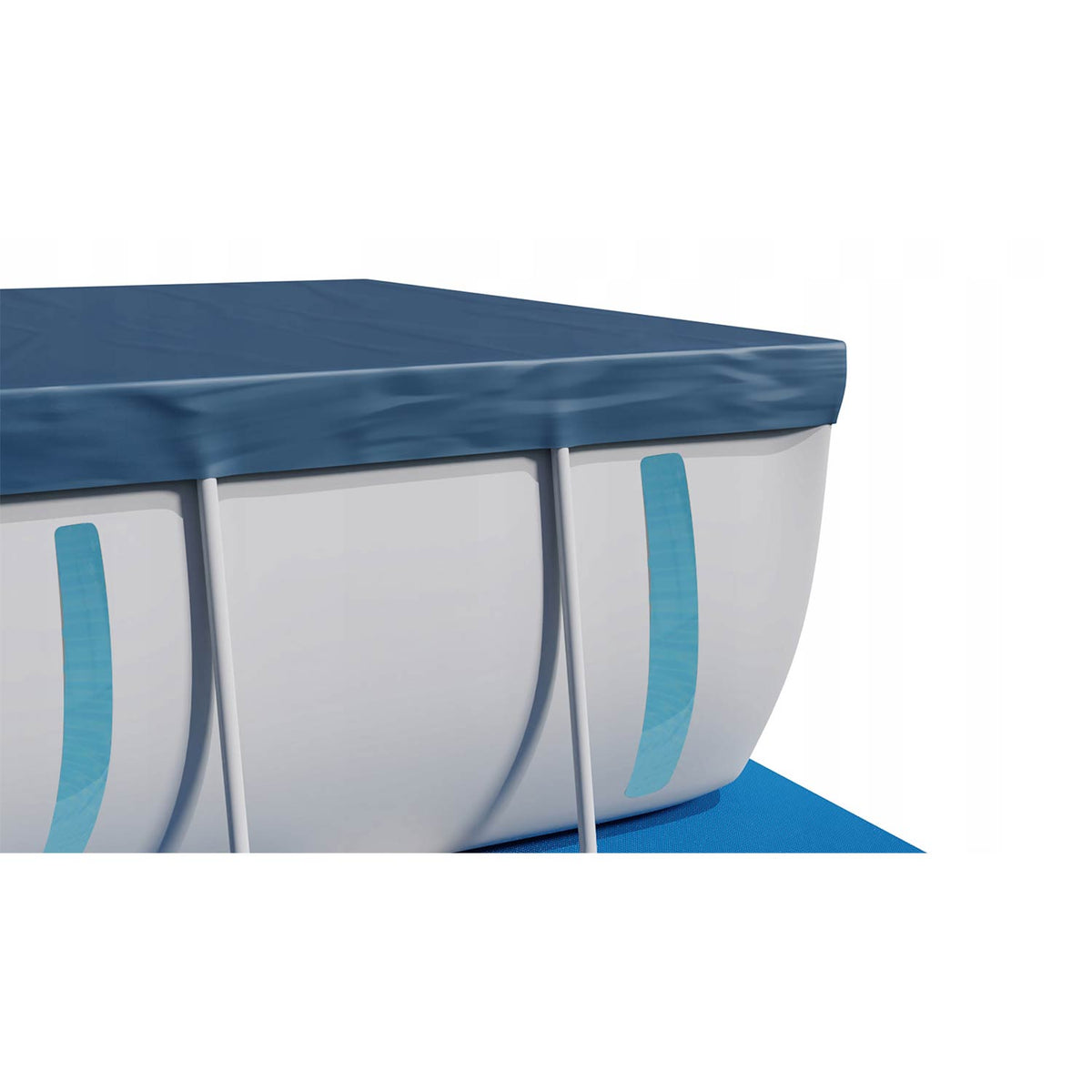 Karkasinis baseinas Intex, 400 × 200 × 122 cm, 12 dalių komplektas
