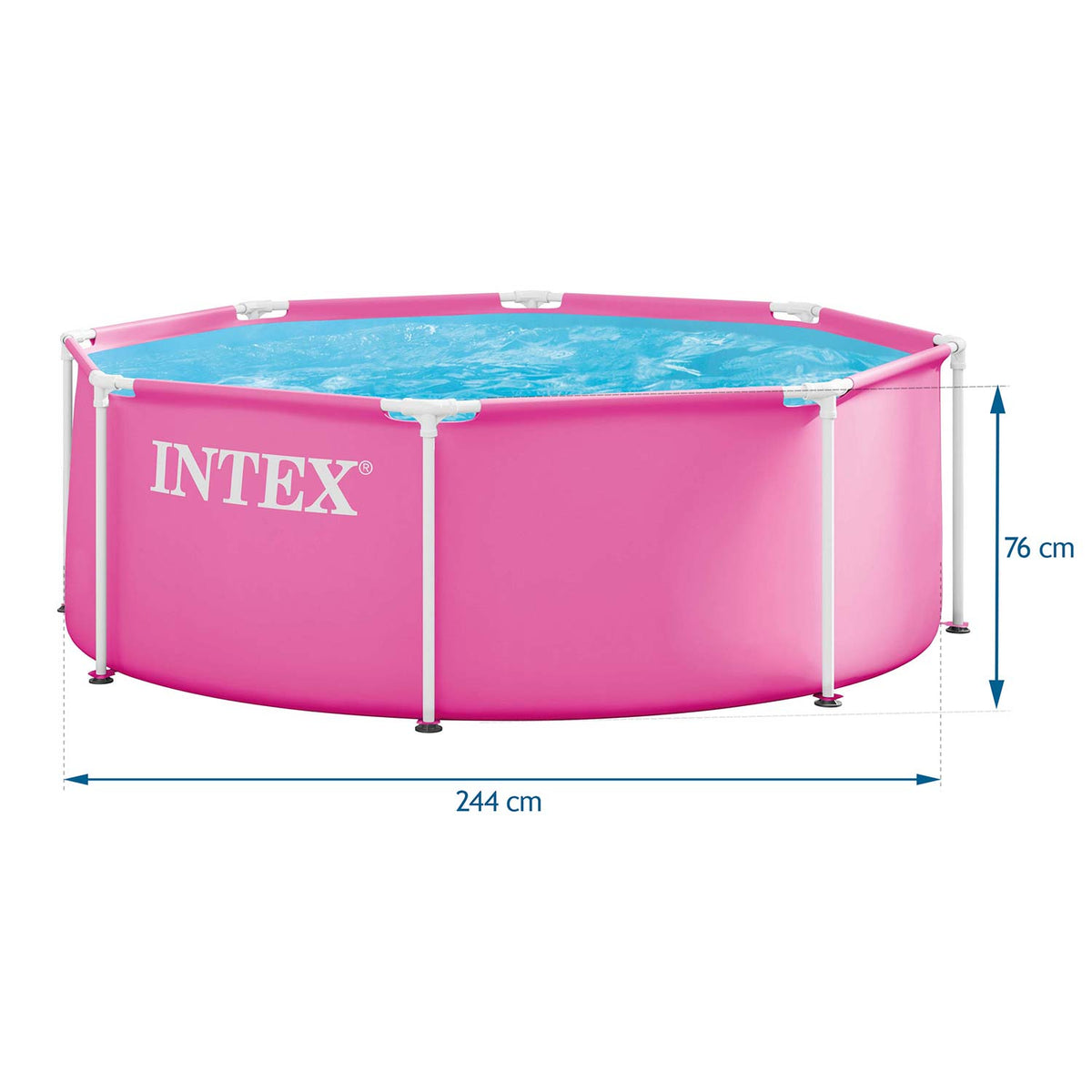 Karkasinis baseinas Intex, 244 × 76 cm