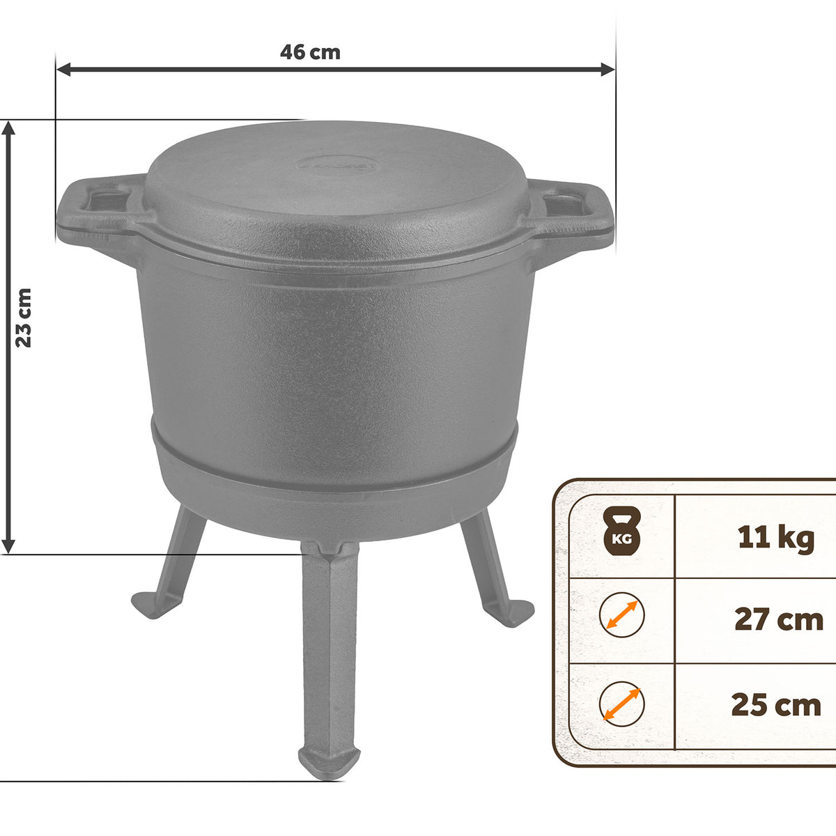 Ketaus katilas su keptuve Berdsen, 8 l