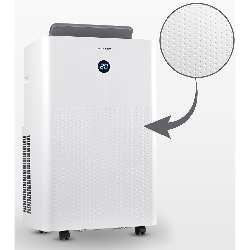 Mobilus oro kondicionierius 14000 BTU su šildymu oro sausintuvu WiFi funkcija 37l per parą Berdsen