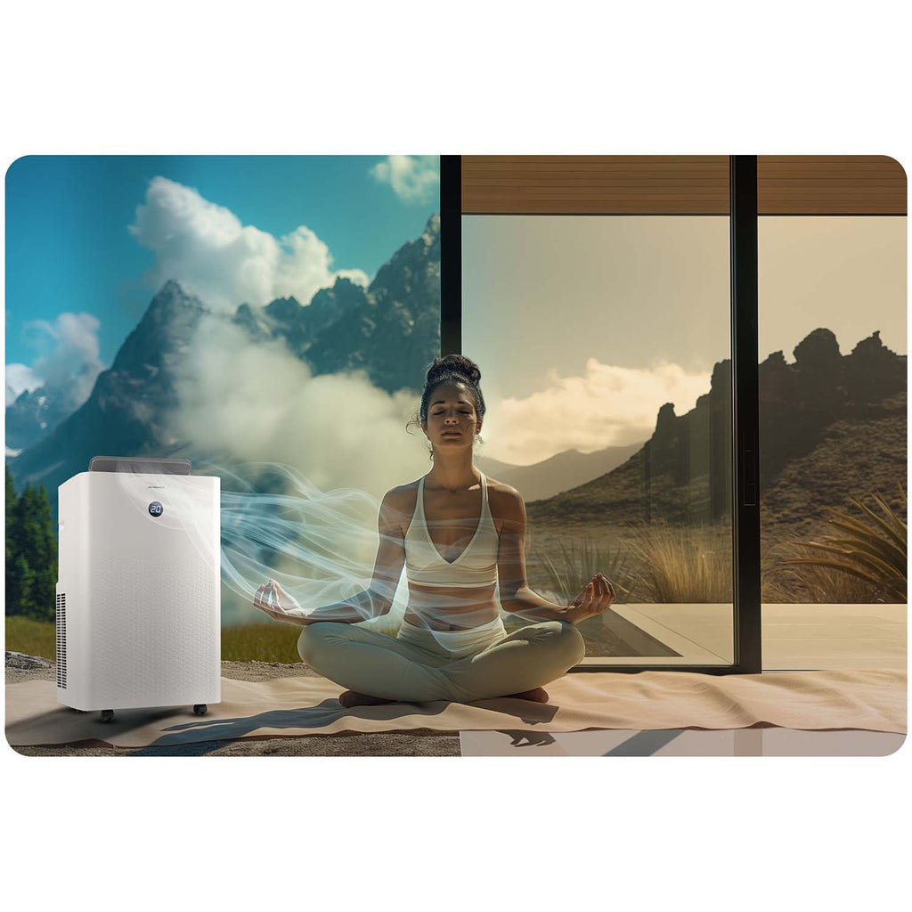 Mobilus oro kondicionierius 14000 BTU su WiFi šildymu ir oro sausintuvu 37l 24h Berdsen