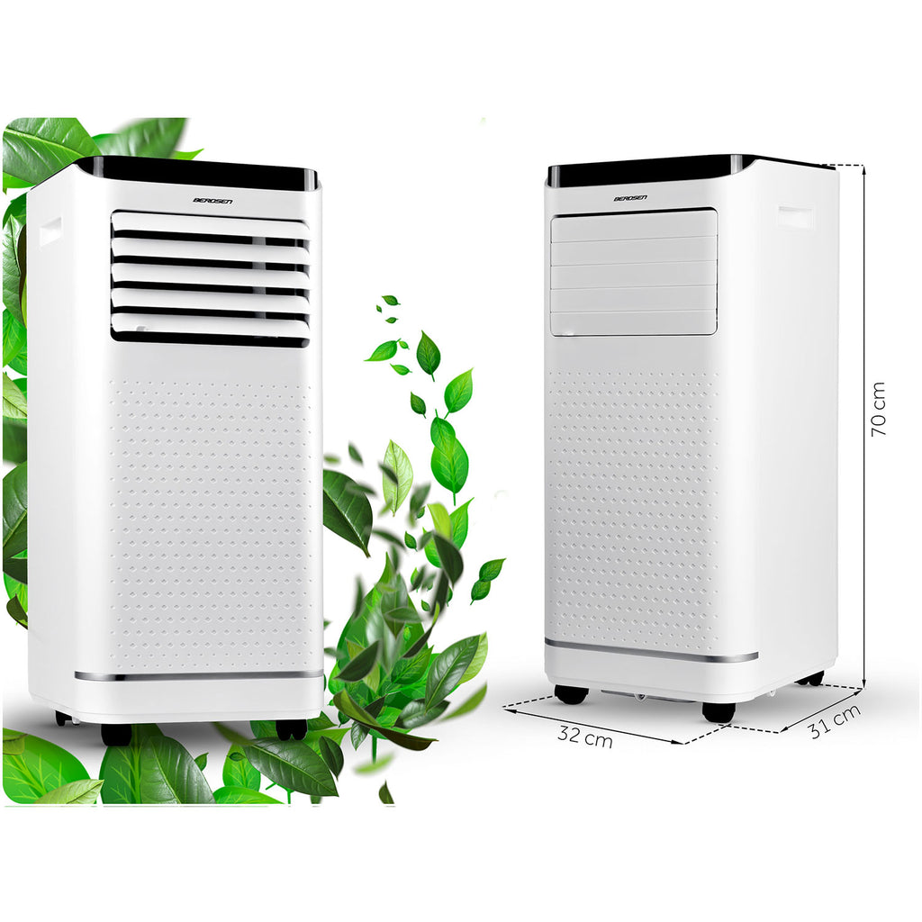 Nešiojamas oro kondicionierius 9000 BTU Berdsen BD-583 su WiFi valdymu namams ir biurui
