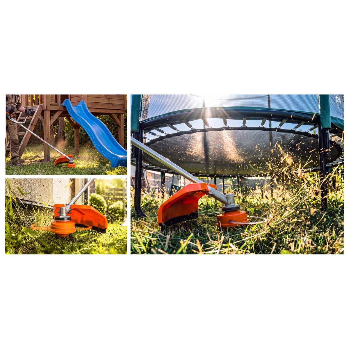 Benzininė žoliapjovė-trimeris Humberg, 55 cm³, su alyva