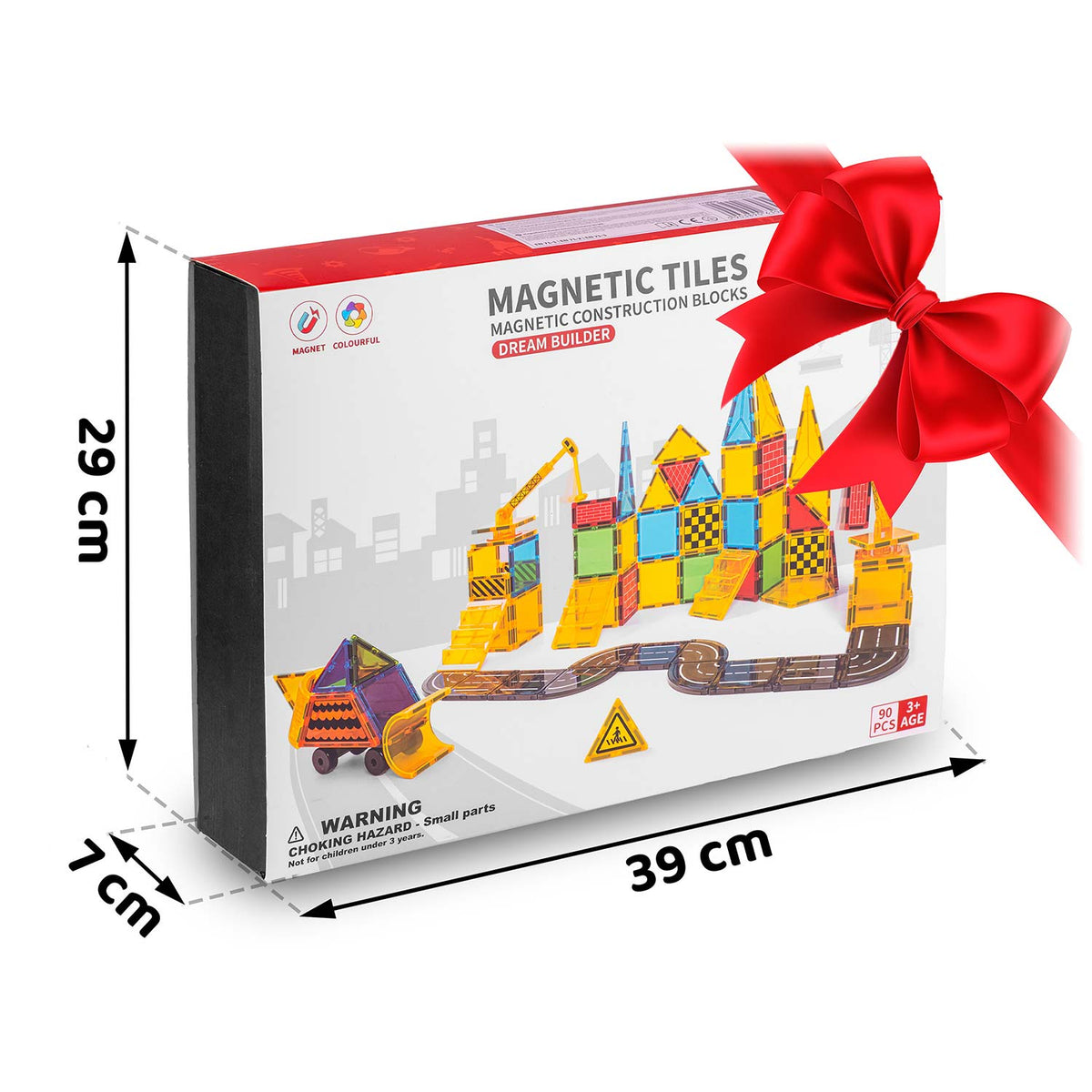 Magnetinis konstruktorius Ricokids, 90 dalių