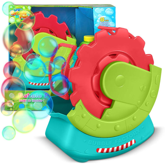 Automatinė Ricokids burbulų mašina vaikams vakarėliams ir žaidimams lauke ir viduje