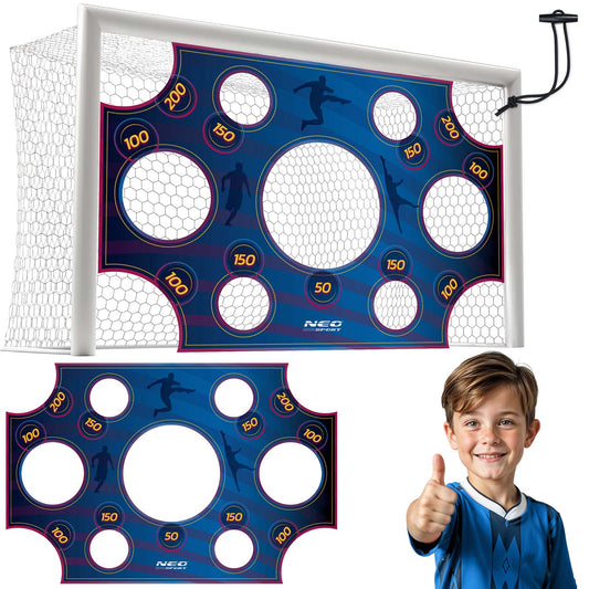 Futbolo vartų tikslumo tinklas 300x200 cm treniruotėms vaikams ir suaugusiems