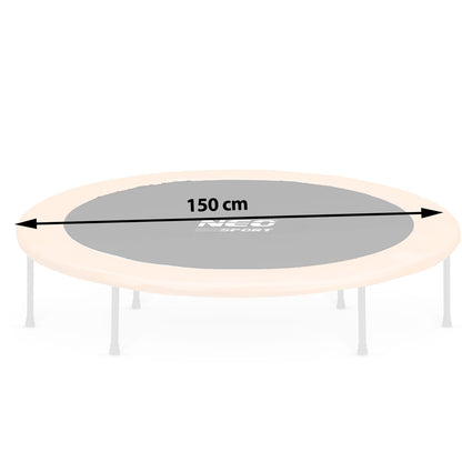 Batuto šokinėjimo kilimėlis Neo-Sport, 152 cm batutui, 30 spyruoklių