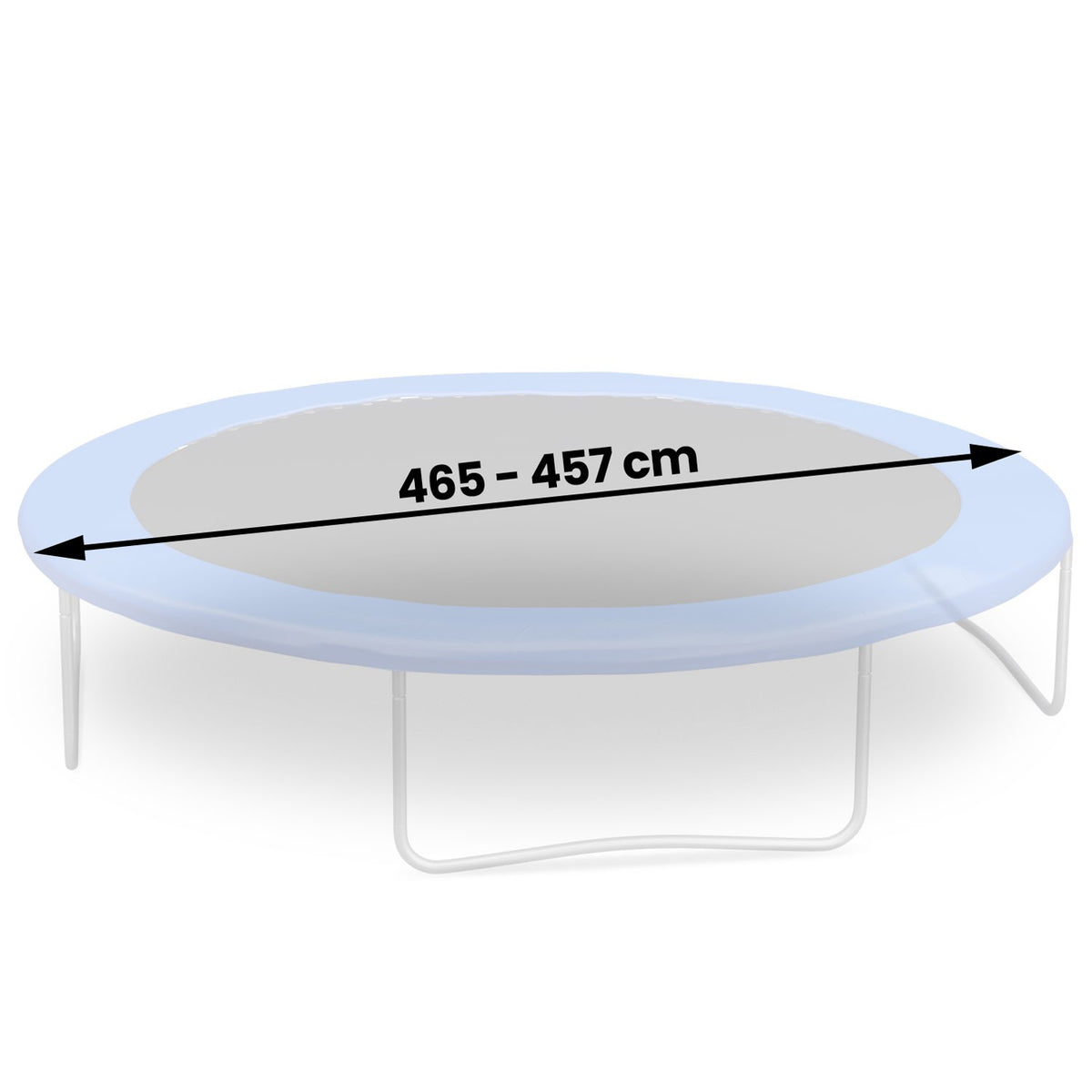 Batuto kilimėlis 465 cm 15ft trampolinai su 90 spyruoklių Neo-Sport tvirtas UV atsparus